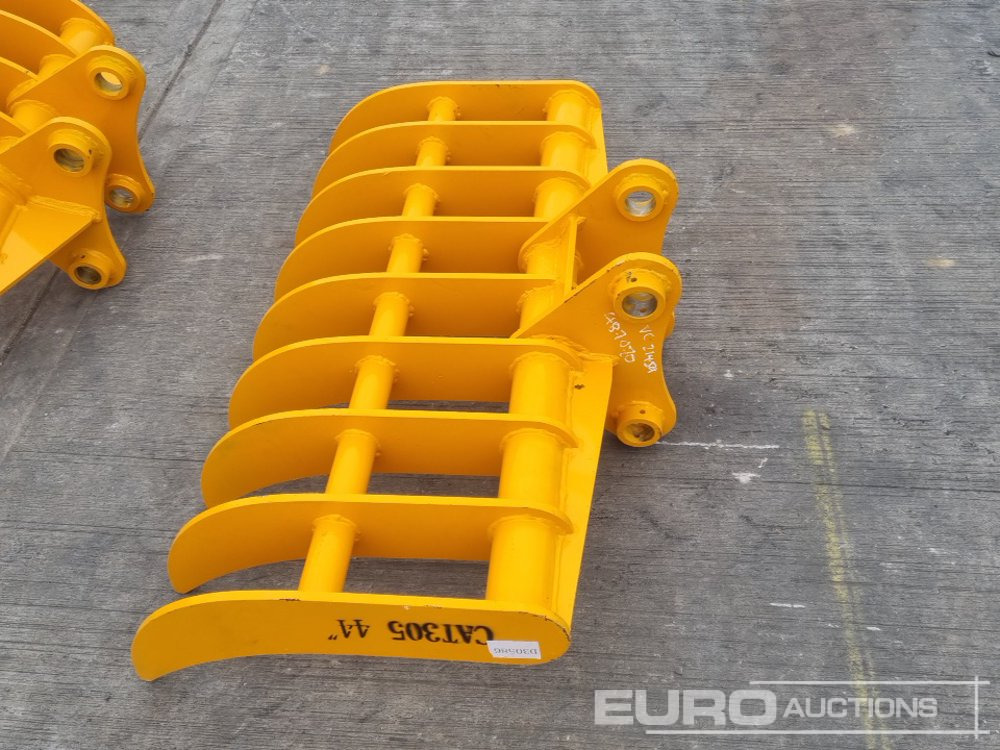 Unused 2025 Captok 44" Rake 45mm Pin to suit 4-6 Ton Excavator - Κουβάς: φωτογραφία 2 Unused 2025 Captok 44" Rake 45mm Pin to suit 4-6 Ton Excavator - Κουβάς: φωτογραφία 2