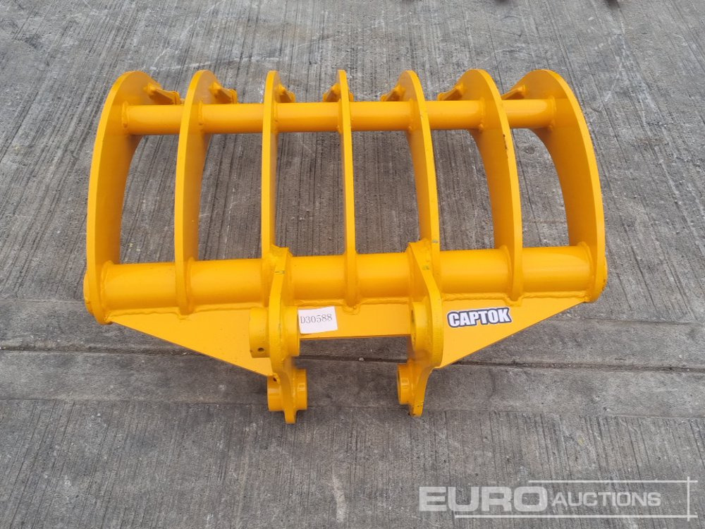 Unused 2025 Captok 44" Rake 45mm Pin to suit 4-6 Ton Excavator - Κουβάς: φωτογραφία 4 Unused 2025 Captok 44" Rake 45mm Pin to suit 4-6 Ton Excavator - Κουβάς: φωτογραφία 4