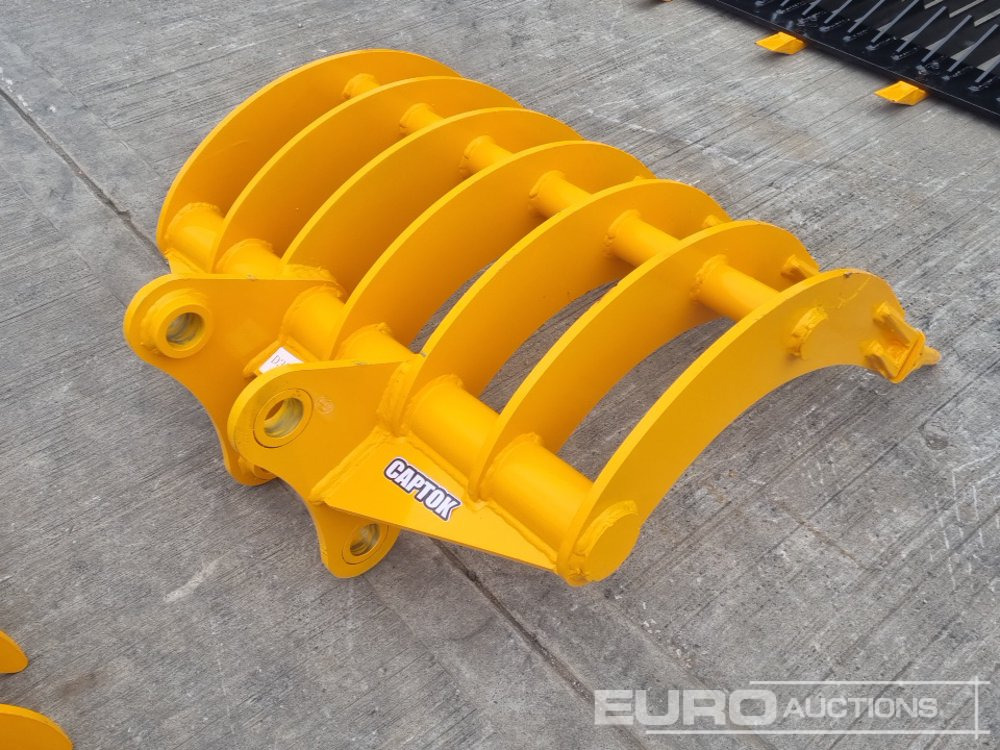 Unused 2025 Captok 44" Rake 45mm Pin to suit 4-6 Ton Excavator - Κουβάς: φωτογραφία 5 Unused 2025 Captok 44" Rake 45mm Pin to suit 4-6 Ton Excavator - Κουβάς: φωτογραφία 5