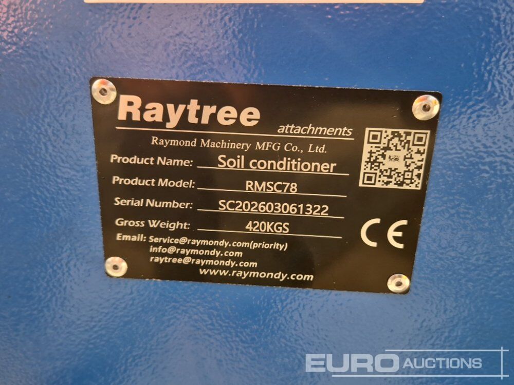 Παρελκόμενα για Εκσκαφέας Unused 2026 Raytree RMSC78: φωτογραφία 20 Παρελκόμενα για Εκσκαφέας Unused 2026 Raytree RMSC78: φωτογραφία 20