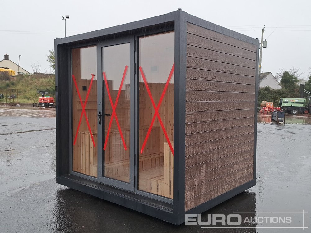 Unused 9' x 7' Sauna (Cannot Be Reconsigned) - Εμπορευματοκιβώτιο: φωτογραφία 1 Unused 9' x 7' Sauna (Cannot Be Reconsigned) - Εμπορευματοκιβώτιο: φωτογραφία 1