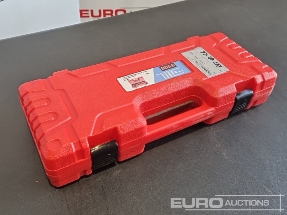 Unused Boss 1/2" 28pc Pneumatic Short Sleeve Socket Set, 3" Connecting Rod, 5" Connecting Rod Universal Joint, 10" Sliding Rod, 10" Bending Rod Adapter 3/4"-1/2" - Εξοπλισμού κατασκευών: φωτογραφία 1 Unused Boss 1/2" 28pc Pneumatic Short Sleeve Socket Set, 3" Connecting Rod, 5" Connecting Rod Universal Joint, 10" Sliding Rod, 10" Bending Rod Adapter 3/4"-1/2" - Εξοπλισμού κατασκευών: φωτογραφία 1