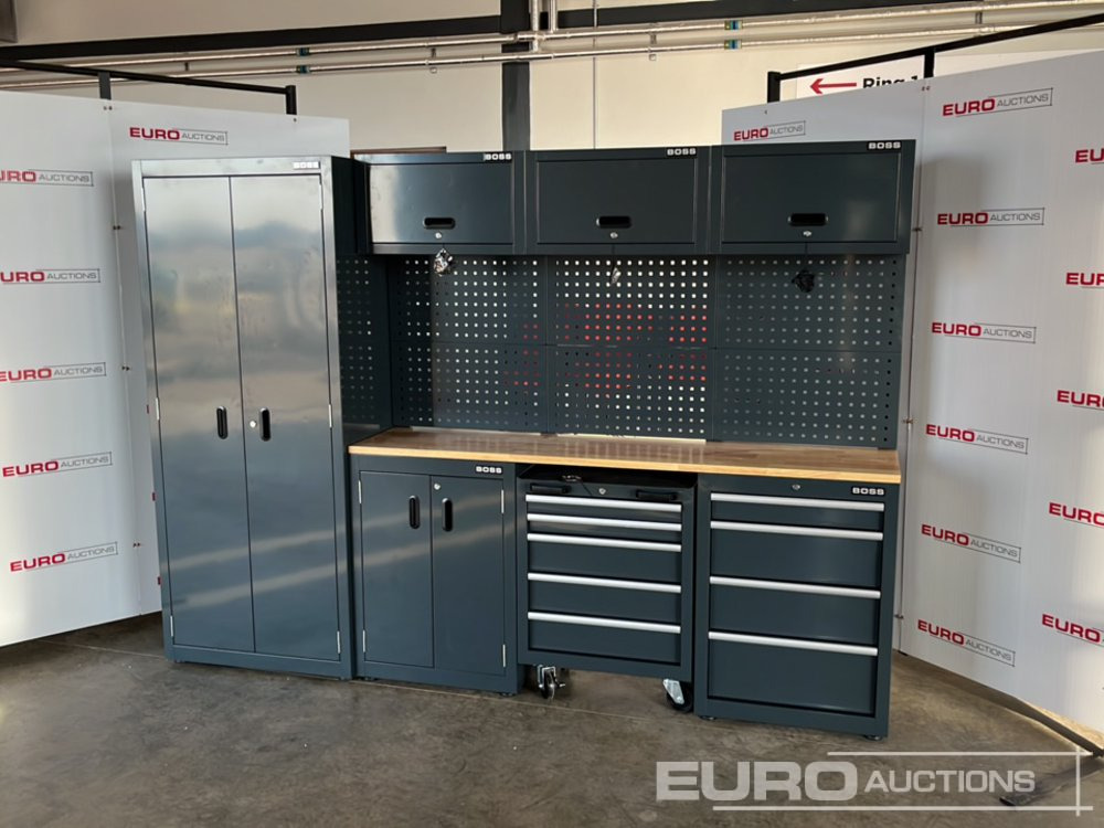 Unused Boss 2.6m 9 Drawer, 5 Cabinet Tool Station - Εξοπλισμού κατασκευών: φωτογραφία 1 Unused Boss 2.6m 9 Drawer, 5 Cabinet Tool Station - Εξοπλισμού κατασκευών: φωτογραφία 1