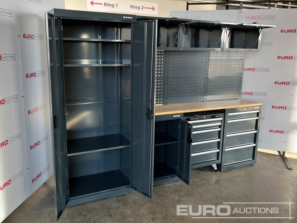 Unused Boss 2.6m 9 Drawer, 5 Cabinet Tool Station - Εξοπλισμού κατασκευών: φωτογραφία 5 Unused Boss 2.6m 9 Drawer, 5 Cabinet Tool Station - Εξοπλισμού κατασκευών: φωτογραφία 5