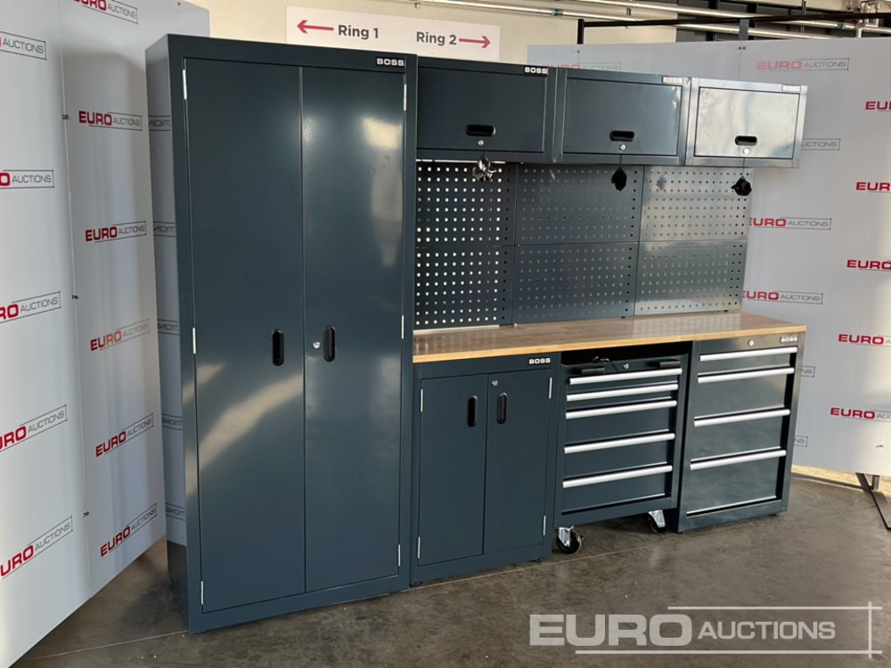 Unused Boss 2.6m 9 Drawer, 5 Cabinet Tool Station - Εξοπλισμού κατασκευών: φωτογραφία 3 Unused Boss 2.6m 9 Drawer, 5 Cabinet Tool Station - Εξοπλισμού κατασκευών: φωτογραφία 3