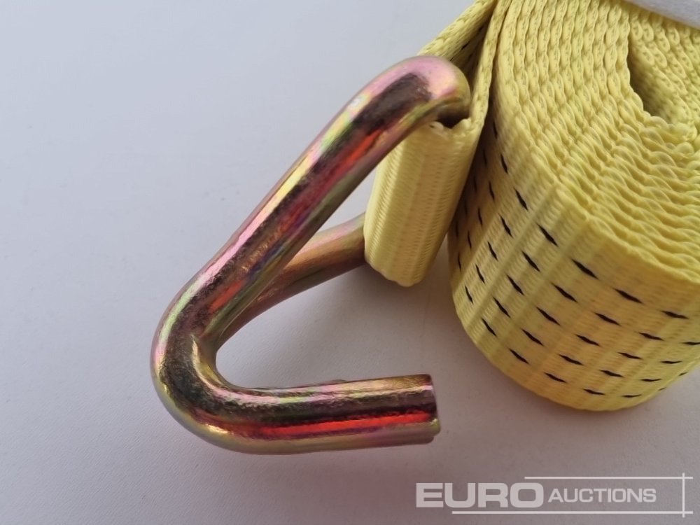 Εξοπλισμού κατασκευών Unused Boss 4M x 50mm 5 Ton Ratchet Straps with Sling (4 of): φωτογραφία 19