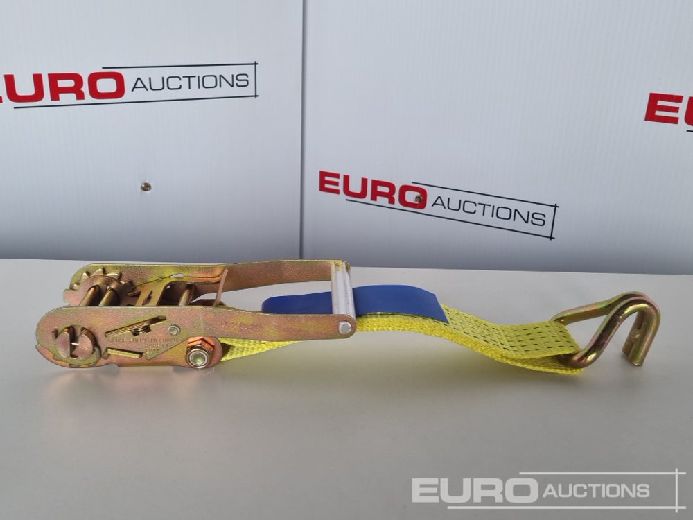 Εξοπλισμού κατασκευών Unused Boss 4M x 50mm 5 Ton Ratchet Straps with Sling (4 of): φωτογραφία 12