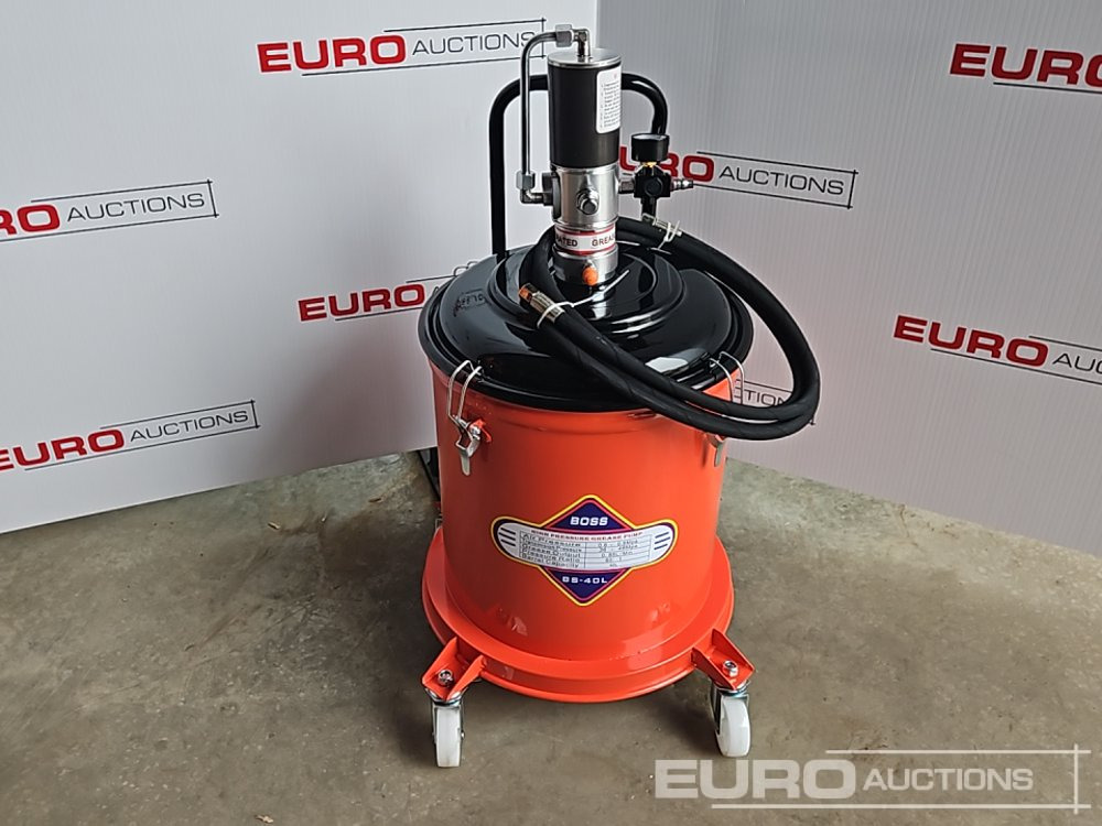 Unused Boss BS-40L 40 Ltr Pneumatic High Pressure Grease Pump - Εξοπλισμός γκαράζ: φωτογραφία 2 Unused Boss BS-40L 40 Ltr Pneumatic High Pressure Grease Pump - Εξοπλισμός γκαράζ: φωτογραφία 2