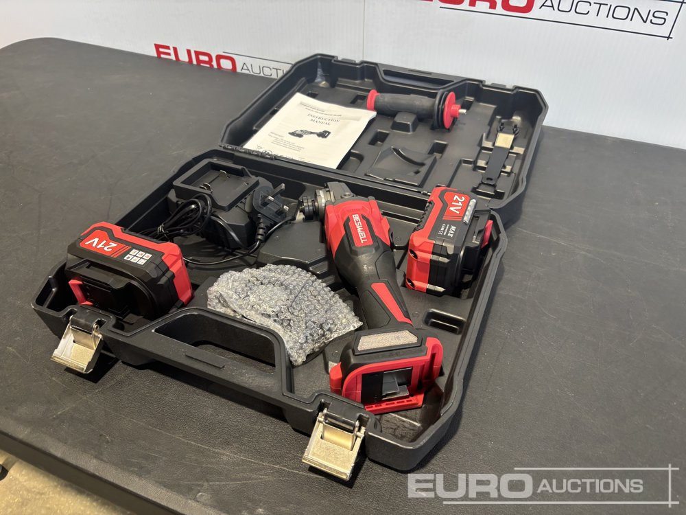 Unused CIW-540B 4" Brushless Angle Grinder, 2 x 4.0AH Battery with Charger - Εξοπλισμός γκαράζ: φωτογραφία 1 Unused CIW-540B 4" Brushless Angle Grinder, 2 x 4.0AH Battery with Charger - Εξοπλισμός γκαράζ: φωτογραφία 1