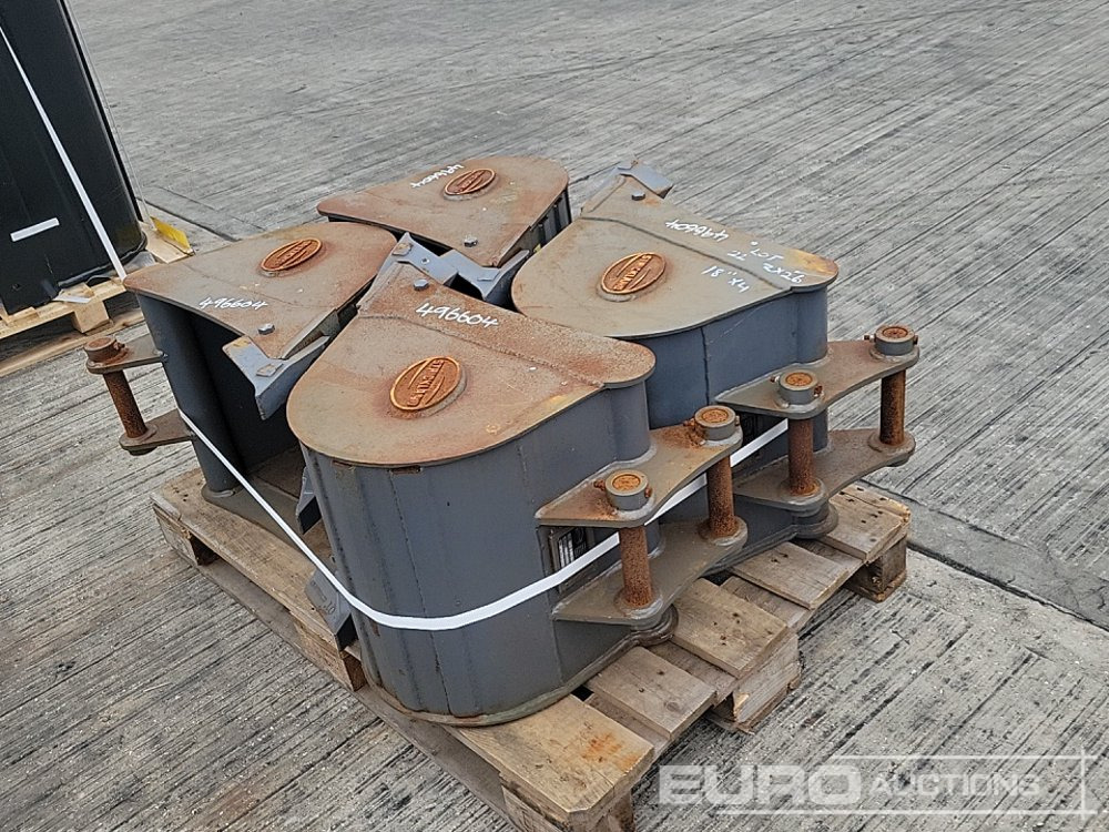 Unused Strickland 18", 18", 18", 18" Digging Bucket 35mm to suit Mini Excavator - Κουβάς: φωτογραφία 5 Unused Strickland 18", 18", 18", 18" Digging Bucket 35mm to suit Mini Excavator - Κουβάς: φωτογραφία 5