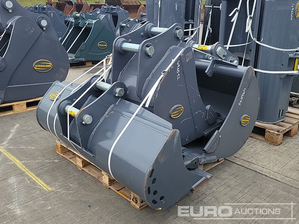 Unused Strickland 60" Ditching, 36", 24", 18" Digging Bucket 60mm Pin to suit 10 Ton Excavator - Κουβάς: φωτογραφία 1 Unused Strickland 60" Ditching, 36", 24", 18" Digging Bucket 60mm Pin to suit 10 Ton Excavator - Κουβάς: φωτογραφία 1