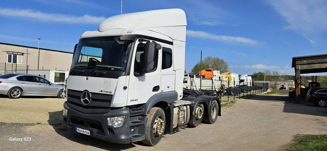 Mercedes-Benz Actros 2540 - Τράκτορας: φωτογραφία 3 Mercedes-Benz Actros 2540 - Τράκτορας: φωτογραφία 3