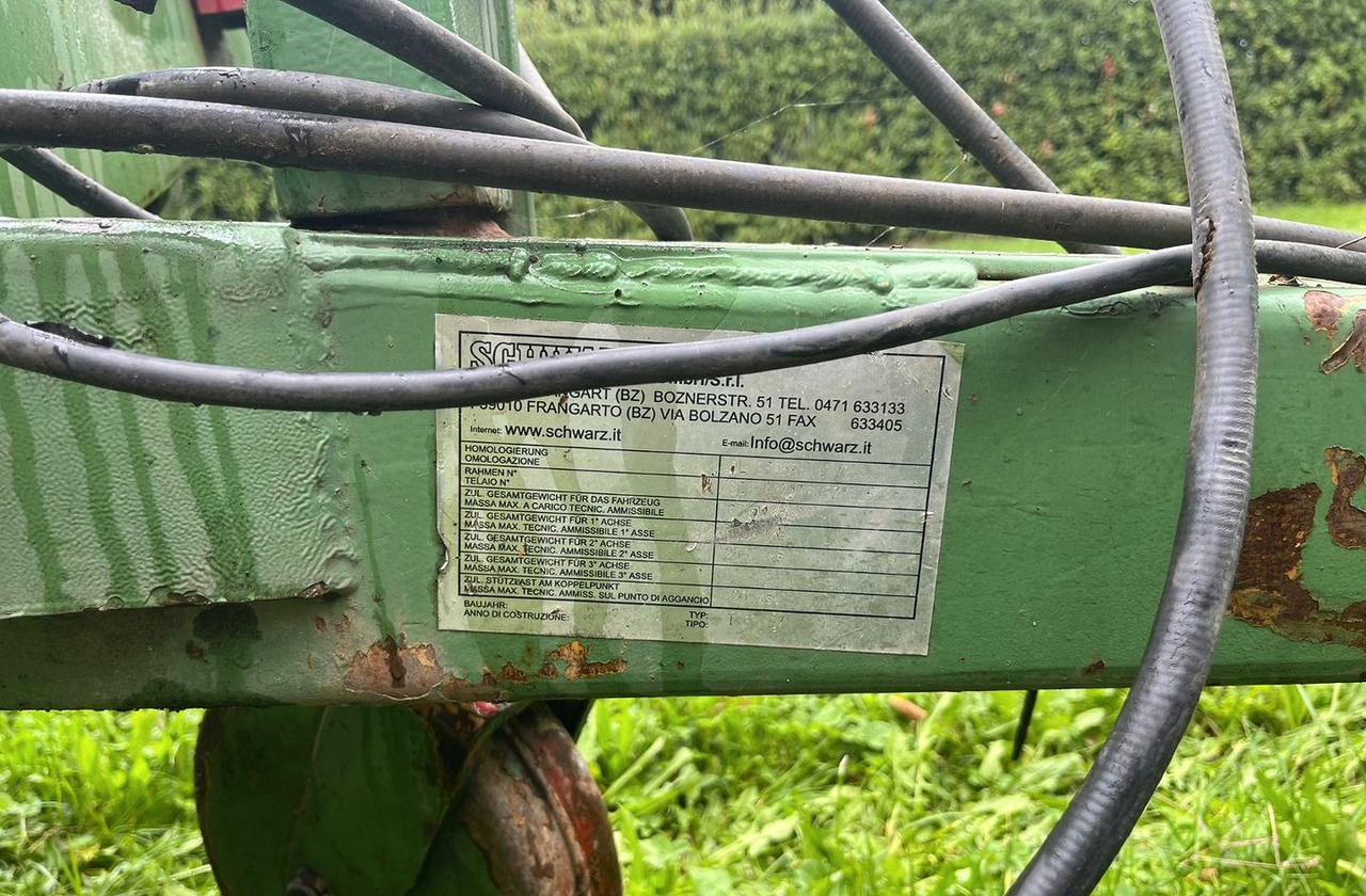 Rimorchio usato Schwarz t6057 - Πλατφόρμα για τρακτέρ: φωτογραφία 3 Rimorchio usato Schwarz t6057 - Πλατφόρμα για τρακτέρ: φωτογραφία 3