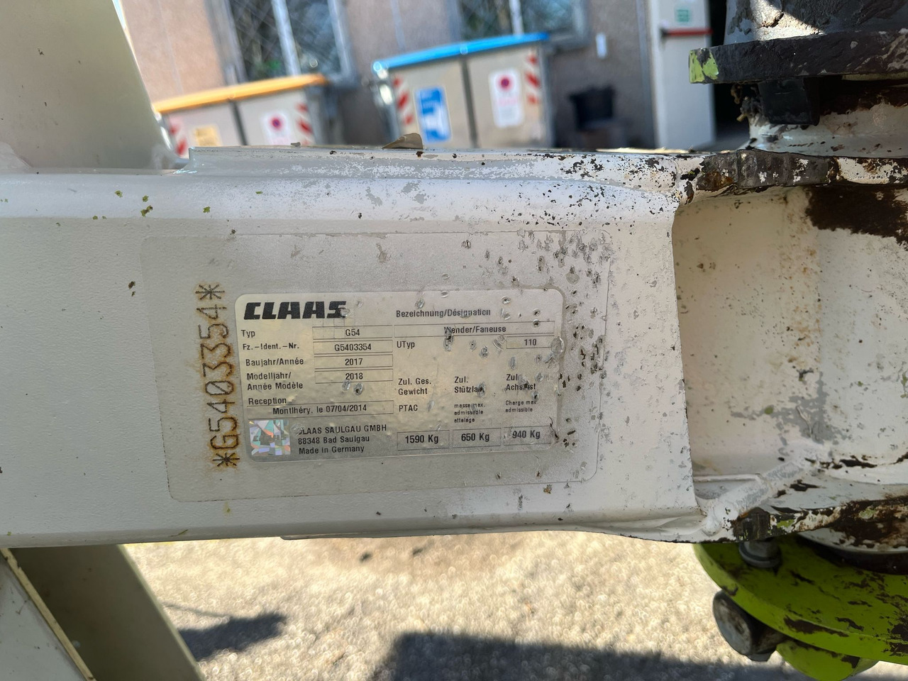 Voltafieno Claas Volto 900T - Χορτοσυλλέκτης: φωτογραφία 4 Voltafieno Claas Volto 900T - Χορτοσυλλέκτης: φωτογραφία 4