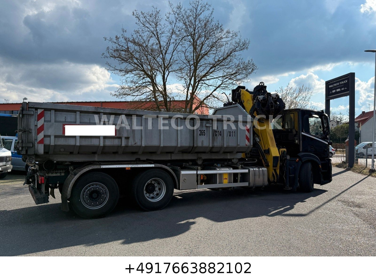 Iveco X Way 460/Abroll HYVA/KRAN TAYFUN/LENKACHSE - Φορτηγό φόρτωσης γάντζου: φωτογραφία 4 Iveco X Way 460/Abroll HYVA/KRAN TAYFUN/LENKACHSE - Φορτηγό φόρτωσης γάντζου: φωτογραφία 4
