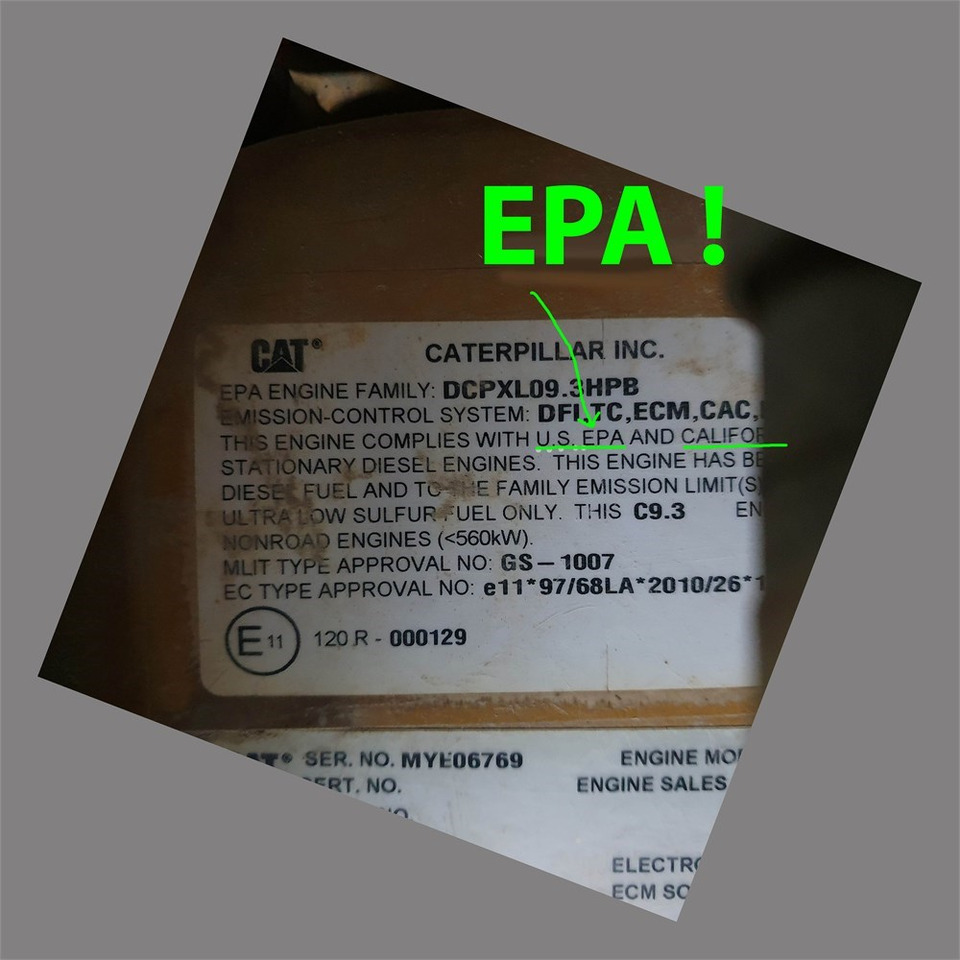 Μπουλντόζα Caterpillar D7E LGP: φωτογραφία 21