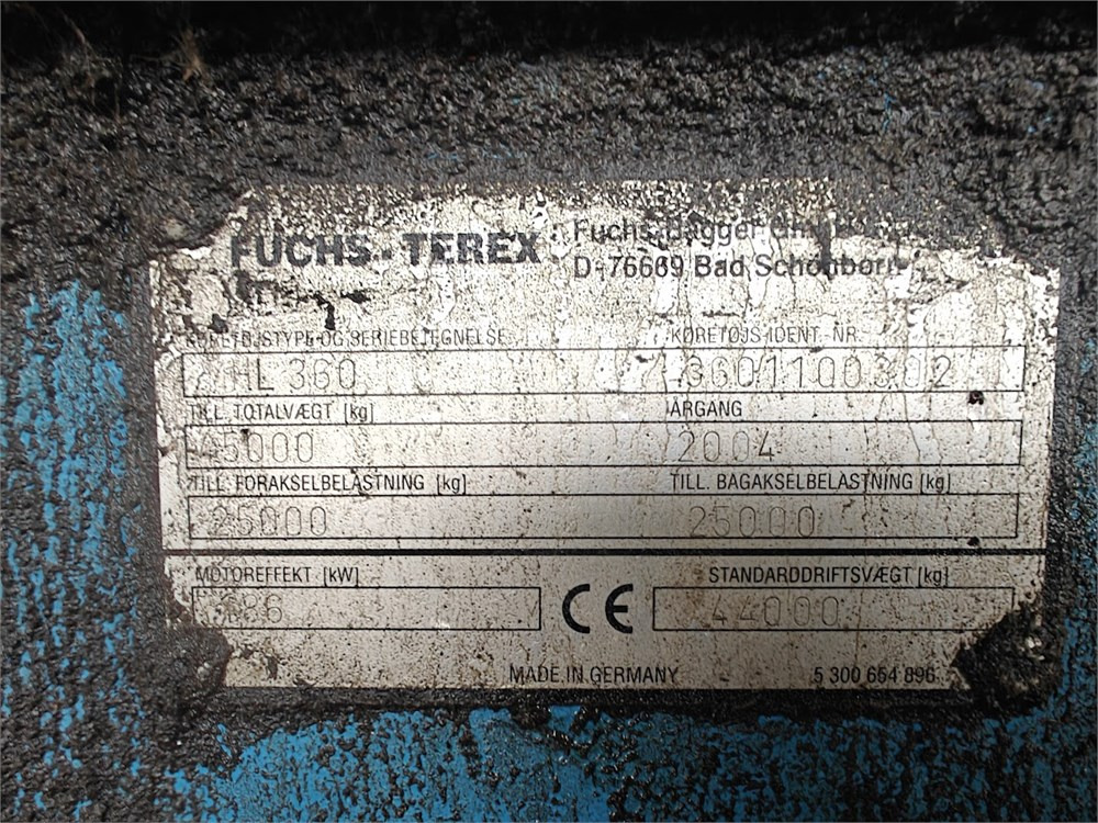 Fuchs MHL360 - Μηχάνημα Διαχείρισης Υλικών: φωτογραφία 5 Fuchs MHL360 - Μηχάνημα Διαχείρισης Υλικών: φωτογραφία 5