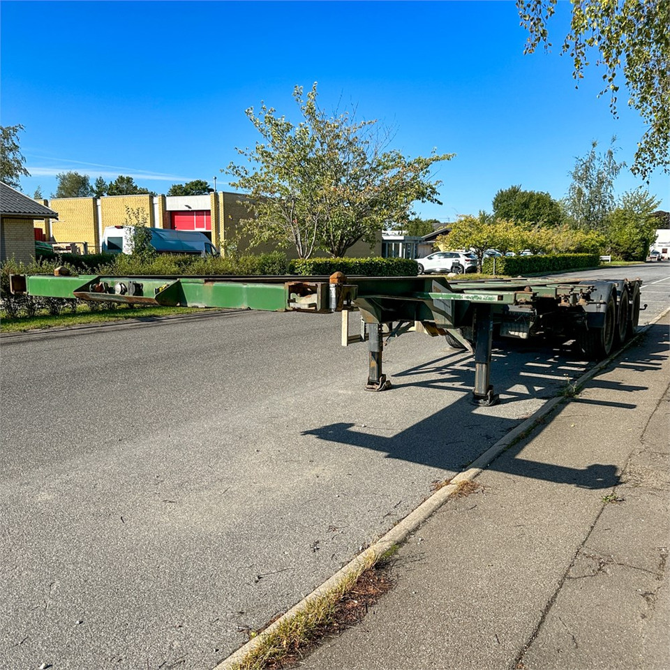 HFR 40 fods container trailer. - Ρυμούλκα μεταφοράς εμπορευματοκιβωτίων/ Κινητό αμάξωμα: φωτογραφία 4 HFR 40 fods container trailer. - Ρυμούλκα μεταφοράς εμπορευματοκιβωτίων/ Κινητό αμάξωμα: φωτογραφία 4