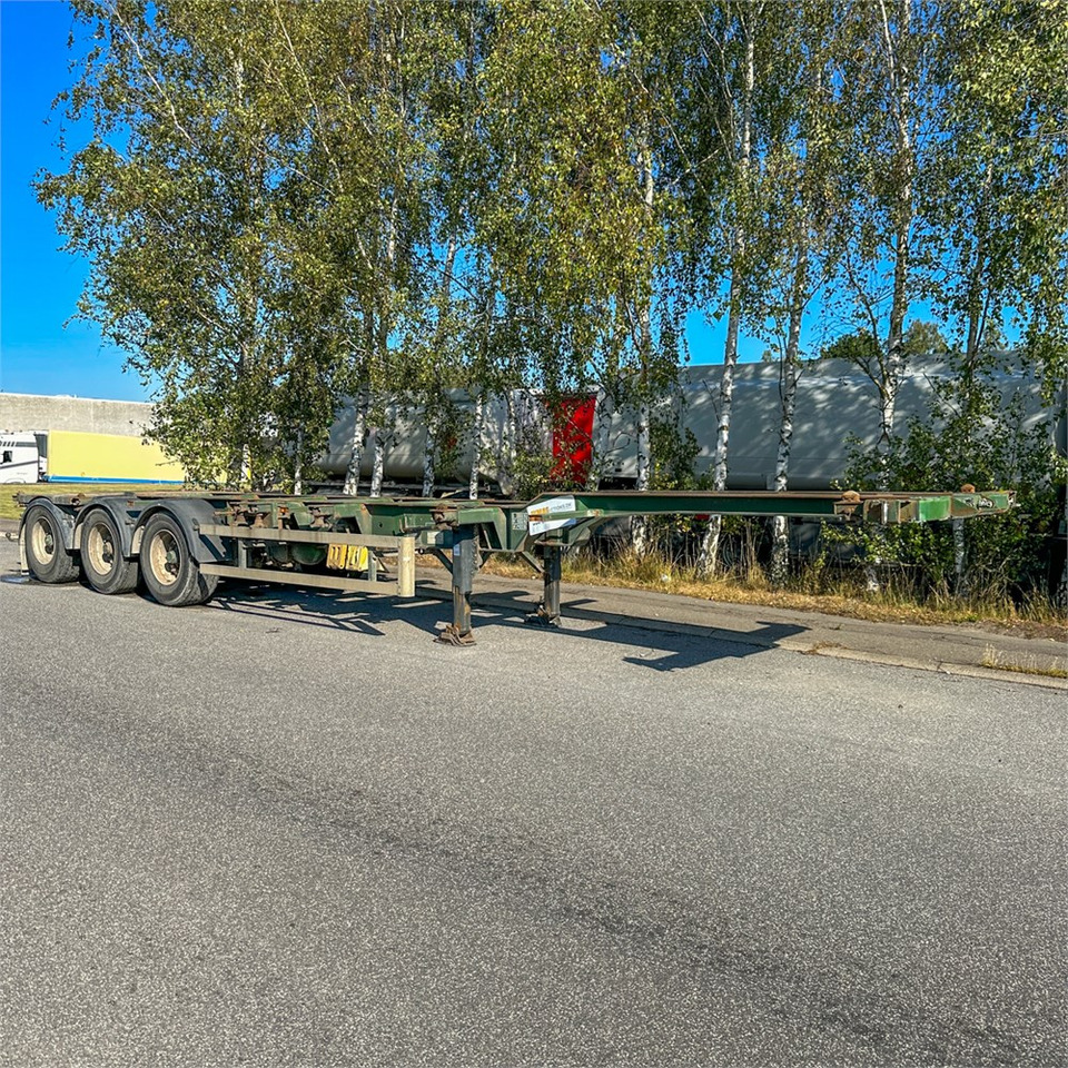 HFR 40 fods container trailer. - Ρυμούλκα μεταφοράς εμπορευματοκιβωτίων/ Κινητό αμάξωμα: φωτογραφία 2 HFR 40 fods container trailer. - Ρυμούλκα μεταφοράς εμπορευματοκιβωτίων/ Κινητό αμάξωμα: φωτογραφία 2