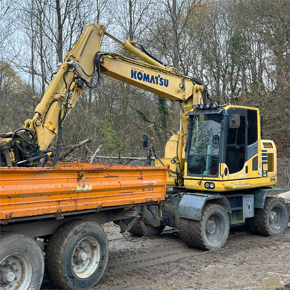 Komatsu PW148-10 - Τροχοφόρος εκσκαφέας: φωτογραφία 3 Komatsu PW148-10 - Τροχοφόρος εκσκαφέας: φωτογραφία 3