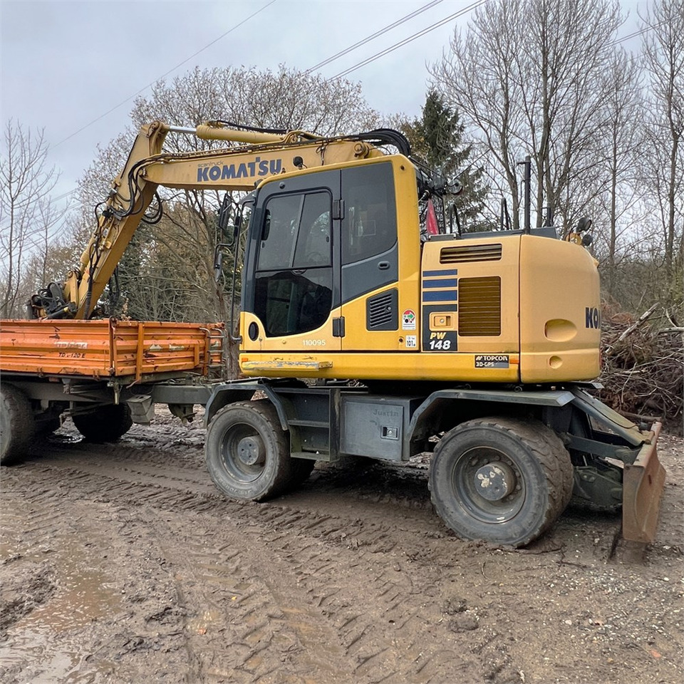 Komatsu PW148-10 - Τροχοφόρος εκσκαφέας: φωτογραφία 2 Komatsu PW148-10 - Τροχοφόρος εκσκαφέας: φωτογραφία 2