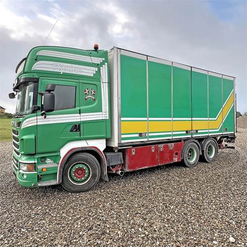 Scania R500 - Φορτηγό κόφα: φωτογραφία 1 Scania R500 - Φορτηγό κόφα: φωτογραφία 1