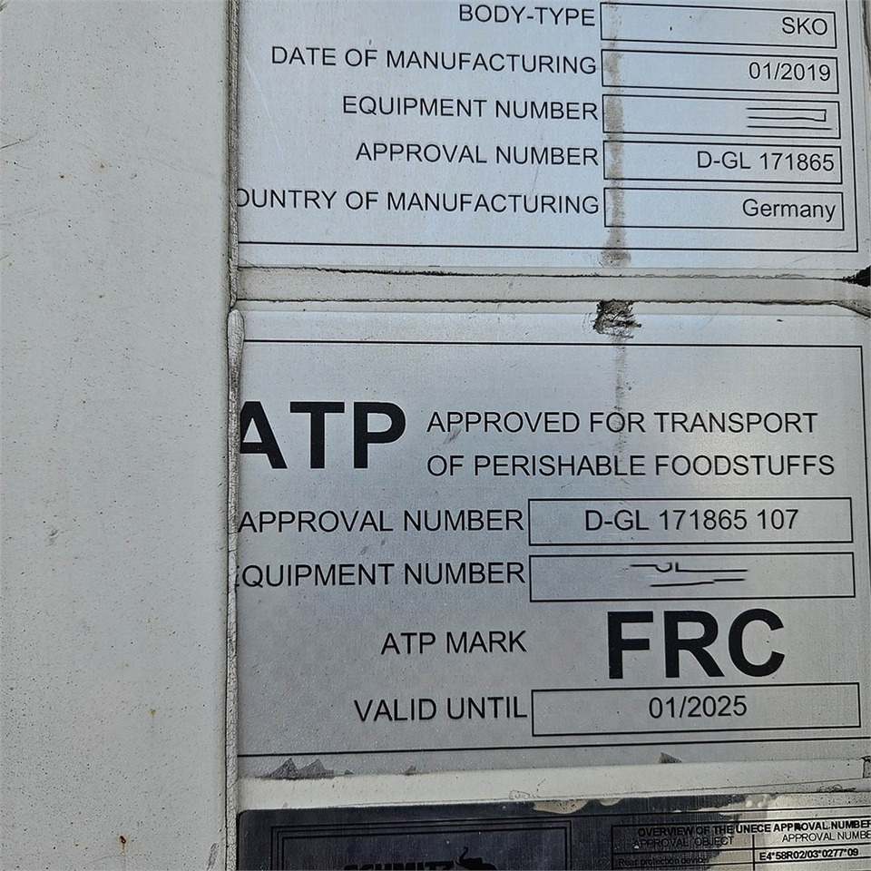 Επικαθήμενο ψυγείο Schmitz Køle Trailer: φωτογραφία 14 Επικαθήμενο ψυγείο Schmitz Køle Trailer: φωτογραφία 14