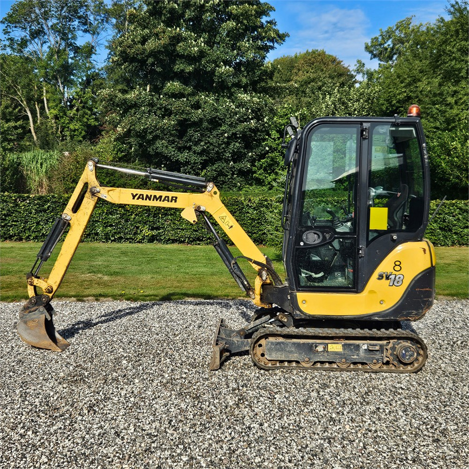 Yanmar SV18 - Μίνι εκσκαφέας: φωτογραφία 1 Yanmar SV18 - Μίνι εκσκαφέας: φωτογραφία 1