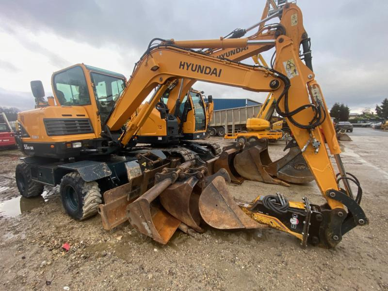 Hyundai ROBEX 55W-9A - Τροχοφόρος εκσκαφέας: φωτογραφία 3 Hyundai ROBEX 55W-9A - Τροχοφόρος εκσκαφέας: φωτογραφία 3