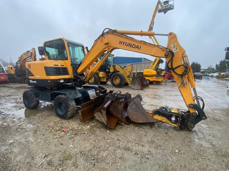 Hyundai ROBEX 55W-9A - Τροχοφόρος εκσκαφέας: φωτογραφία 2 Hyundai ROBEX 55W-9A - Τροχοφόρος εκσκαφέας: φωτογραφία 2
