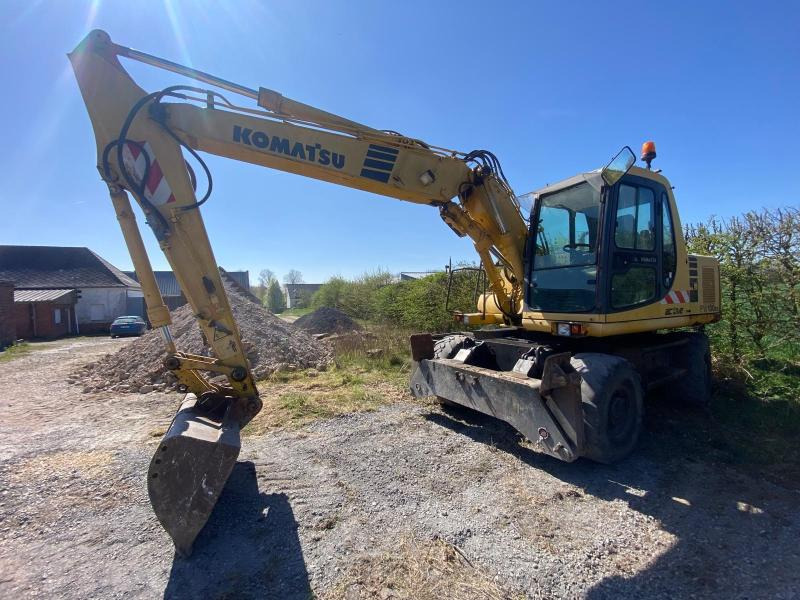 Komatsu PW 130ES-6K - Τροχοφόρος εκσκαφέας: φωτογραφία 1 Komatsu PW 130ES-6K - Τροχοφόρος εκσκαφέας: φωτογραφία 1
