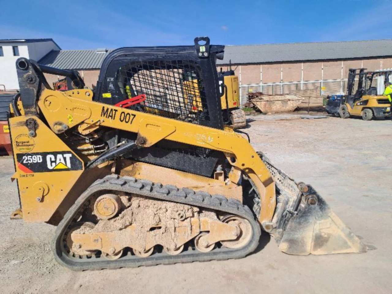 CAT 259D - Ερπυστριοφόρος φορτωτής: φωτογραφία 1 CAT 259D - Ερπυστριοφόρος φορτωτής: φωτογραφία 1