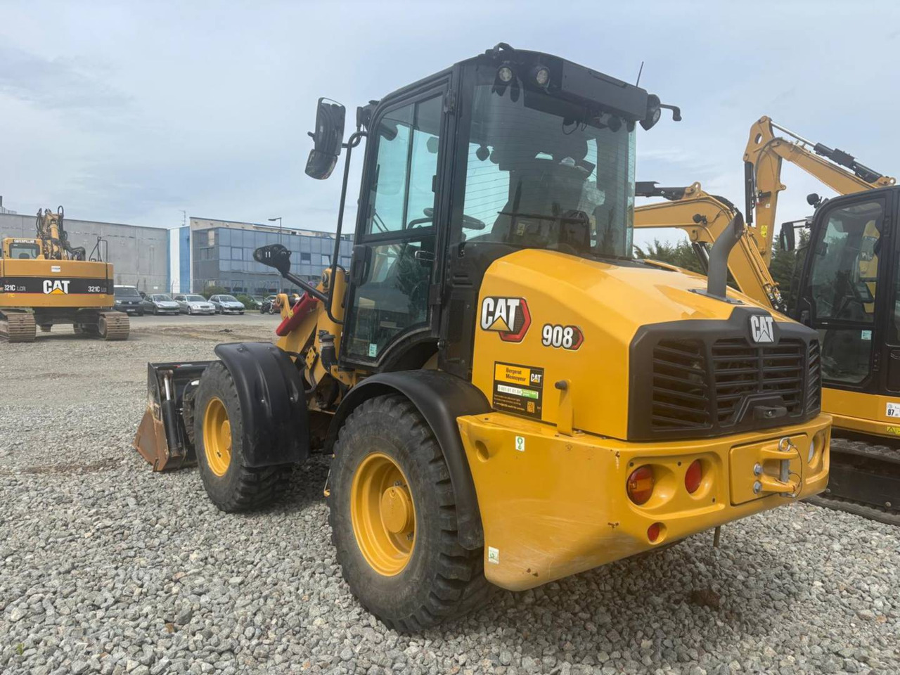 CAT 908 - Ελαστιχοφόρος φορτωτής: φωτογραφία 3 CAT 908 - Ελαστιχοφόρος φορτωτής: φωτογραφία 3