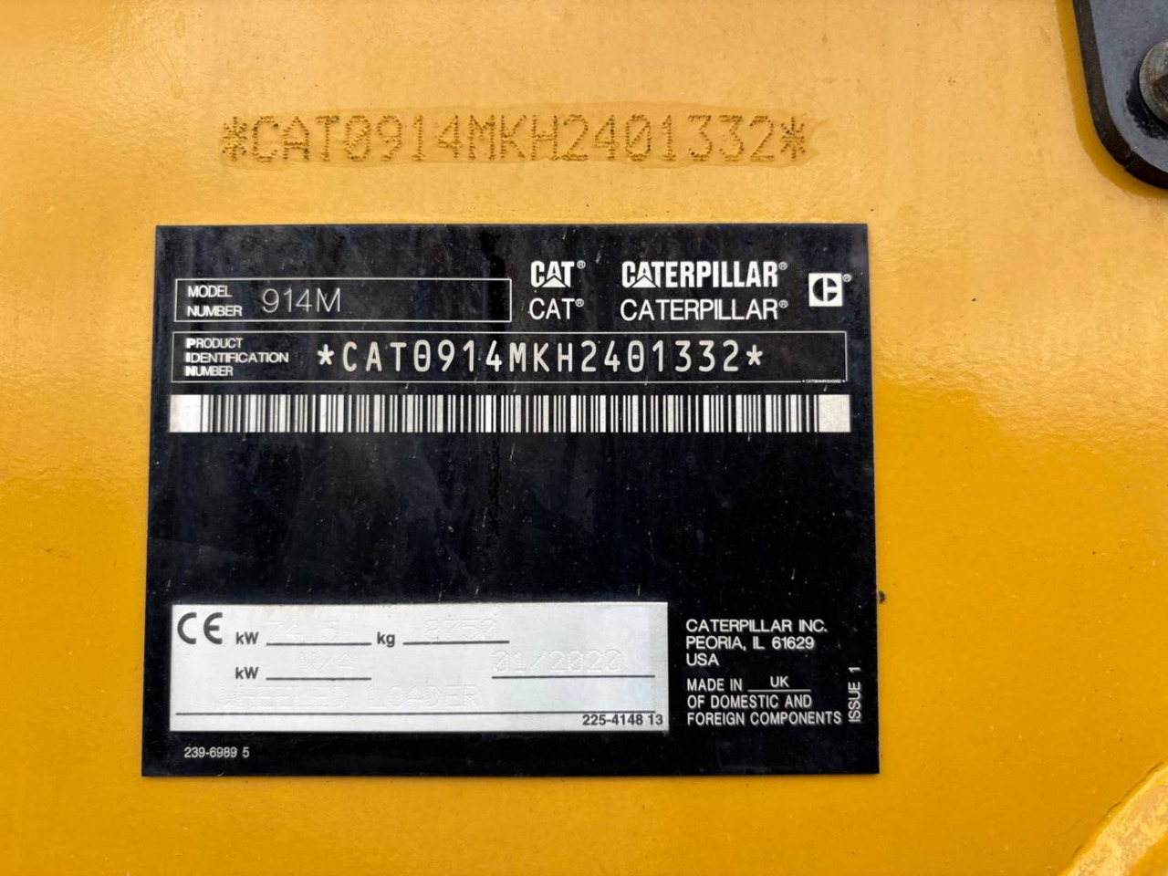 Μίσθωση CAT 914M CAT 914M: φωτογραφία 6