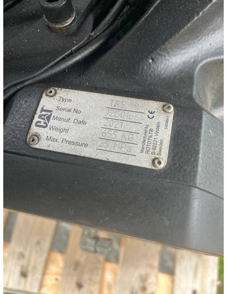 CAT TRS18/S70/S70 - Σύστημα tiltrotator: φωτογραφία 3 CAT TRS18/S70/S70 - Σύστημα tiltrotator: φωτογραφία 3