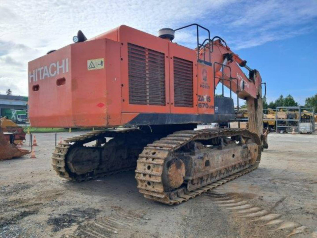 HITACHI ZX 670 45 - Ερπυστριοφόρος εκσκαφέας: φωτογραφία 3 HITACHI ZX 670 45 - Ερπυστριοφόρος εκσκαφέας: φωτογραφία 3