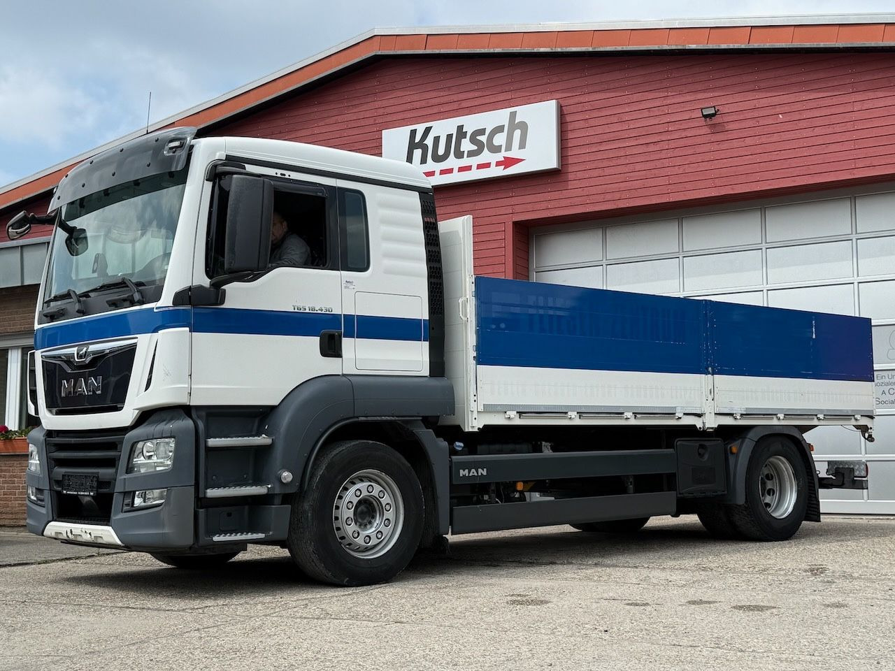 MAN TGS 18.430 BL Pritsche 5,50m, EURO 6D - Φορτηγό με ανοιχτή καρότσα: φωτογραφία 1 MAN TGS 18.430 BL Pritsche 5,50m, EURO 6D - Φορτηγό με ανοιχτή καρότσα: φωτογραφία 1