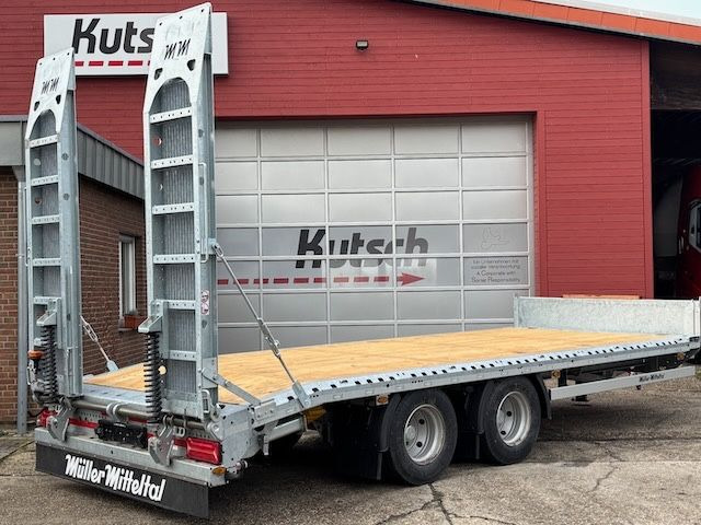 Müller-Mitteltal ETÜTAR 14,4 Plateau, LED Runduml. Containerver - Ρυμούλκα με χαμηλό δάπεδο: φωτογραφία 1 Müller-Mitteltal ETÜTAR 14,4 Plateau, LED Runduml. Containerver - Ρυμούλκα με χαμηλό δάπεδο: φωτογραφία 1