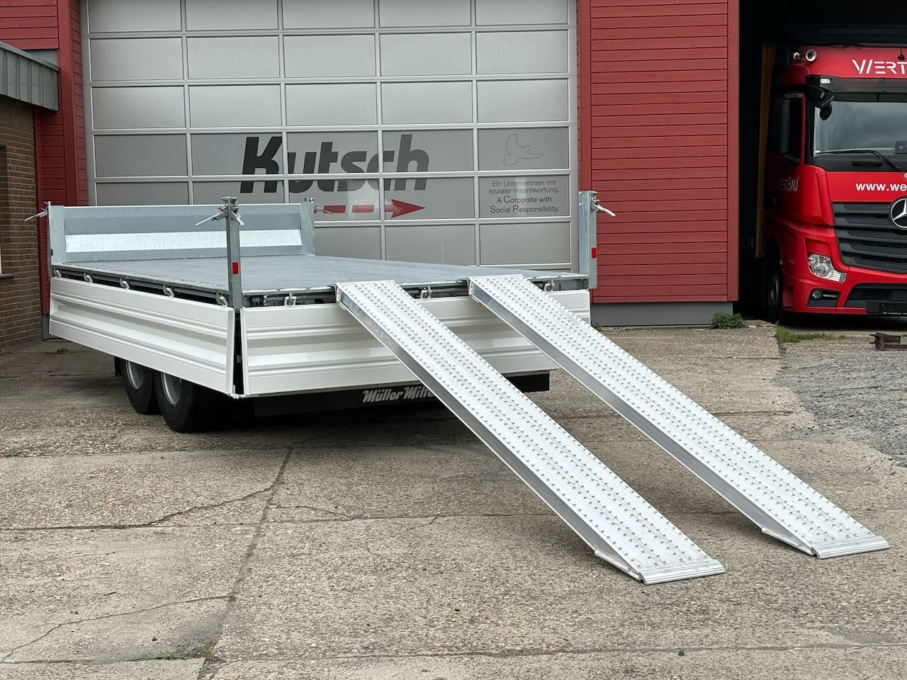 Müller-Mitteltal KA-TA-R 11,9/024 Breitreifen, Alu-Rampen, LED - Ρυμούλκα ανατρεπόμενο: φωτογραφία 1 Müller-Mitteltal KA-TA-R 11,9/024 Breitreifen, Alu-Rampen, LED - Ρυμούλκα ανατρεπόμενο: φωτογραφία 1