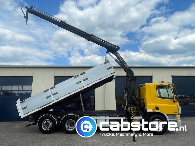 DAF CF 75.310 FAN 6x2 Euro 5 - MANUAL - Bouwjaar 2008 - Kipper - Palfinger PK 15002 Performance - Km 550.899 - Good condition! - Φορτηγό ανατρεπόμενο, Φορτηγό με γερανό: φωτογραφία 2 DAF CF 75.310 FAN 6x2 Euro 5 - MANUAL - Bouwjaar 2008 - Kipper - Palfinger PK 15002 Performance - Km 550.899 - Good condition! - Φορτηγό ανατρεπόμενο, Φορτηγό με γερανό: φωτογραφία 2