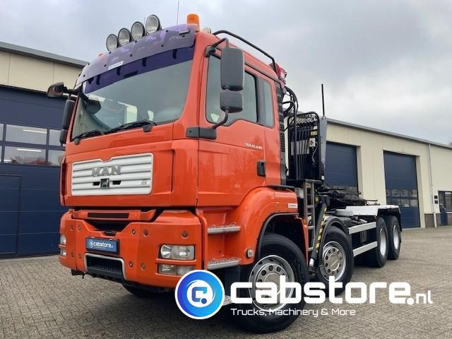 MAN TGA 41.440 8X4 BB Palfinger Epsilon Z-Kraan bouwjaar 2011 + NCH 30 Ton's Kabel-containersyteem - Handgeschakeld - Bouwjaar 2007 - Km 582.782 - Φορτηγό με σύστημα καλωδίων, Φορτηγό με γερανό: φωτογραφία 2 MAN TGA 41.440 8X4 BB Palfinger Epsilon Z-Kraan bouwjaar 2011 + NCH 30 Ton's Kabel-containersyteem - Handgeschakeld - Bouwjaar 2007 - Km 582.782 - Φορτηγό με σύστημα καλωδίων, Φορτηγό με γερανό: φωτογραφία 2