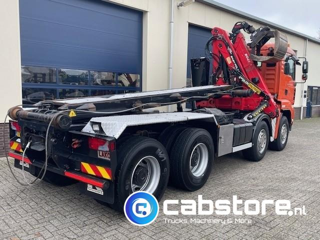 MAN TGA 41.440 8X4 BB Palfinger Epsilon Z-Kraan bouwjaar 2011 + NCH 30 Ton's Kabel-containersyteem - Handgeschakeld - Bouwjaar 2007 - Km 582.782 - Φορτηγό με σύστημα καλωδίων, Φορτηγό με γερανό: φωτογραφία 4 MAN TGA 41.440 8X4 BB Palfinger Epsilon Z-Kraan bouwjaar 2011 + NCH 30 Ton's Kabel-containersyteem - Handgeschakeld - Bouwjaar 2007 - Km 582.782 - Φορτηγό με σύστημα καλωδίων, Φορτηγό με γερανό: φωτογραφία 4