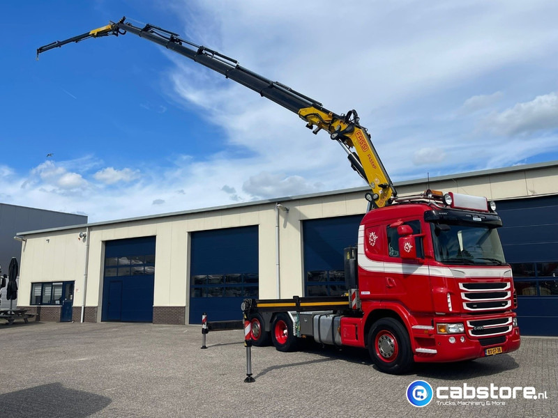 Scania G 400 A 6X2*4 HNA Euro 5 - Handgeschakeld - FASSI F455XP + JIP Autolaadkraan - Bouwjaar 2010 - Km 748.730 - Very good condition !! - Φορτηγό με γερανό: φωτογραφία 2 Scania G 400 A 6X2*4 HNA Euro 5 - Handgeschakeld - FASSI F455XP + JIP Autolaadkraan - Bouwjaar 2010 - Km 748.730 - Very good condition !! - Φορτηγό με γερανό: φωτογραφία 2