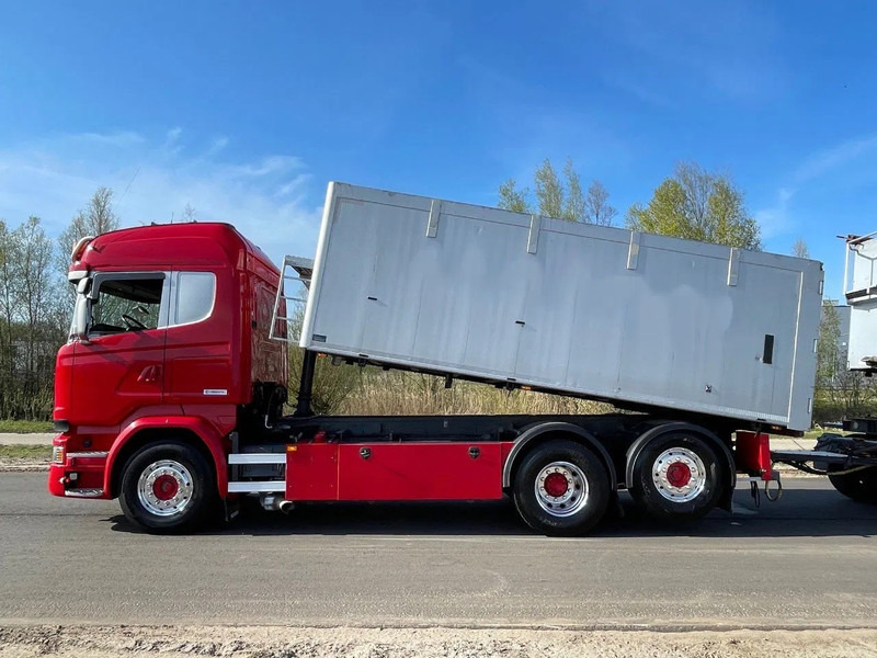 Scania LB6X2*4HNB Euro 6 - Year 2016 - RETARDER - ALUMINIUM kipper + FLOOR kipper aanhangwagen - Good Condition !! - Φορτηγό βυτιοφόρο: φωτογραφία 5 Scania LB6X2*4HNB Euro 6 - Year 2016 - RETARDER - ALUMINIUM kipper + FLOOR kipper aanhangwagen - Good Condition !! - Φορτηγό βυτιοφόρο: φωτογραφία 5