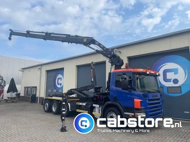 Scania P380 LB 8x4*4 HNA Euro 5 - HIAB 211 E-3 Hipro Crane with remote control + Multilift XR26S61 Hooklift - Year 2009 - Km 336.501 !! - Good condition - Φορτηγό φόρτωσης γάντζου, Φορτηγό με γερανό: φωτογραφία 2 Scania P380 LB 8x4*4 HNA Euro 5 - HIAB 211 E-3 Hipro Crane with remote control + Multilift XR26S61 Hooklift - Year 2009 - Km 336.501 !! - Good condition - Φορτηγό φόρτωσης γάντζου, Φορτηγό με γερανό: φωτογραφία 2