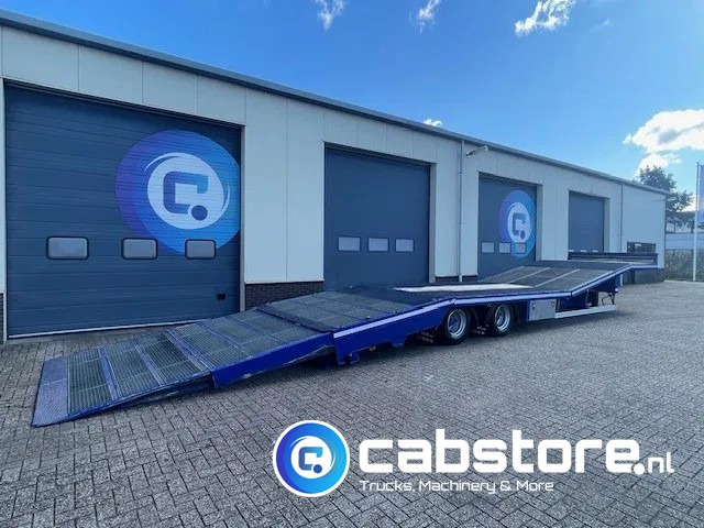 TURBO'S HOET SC22AA 2-assige oprij trailer Machine transporter - Uitschuif ramp !! - Year 2017 - Good condition - - Επικαθήμενο αυτοκινητάμαξα: φωτογραφία 1 TURBO'S HOET SC22AA 2-assige oprij trailer Machine transporter - Uitschuif ramp !! - Year 2017 - Good condition - - Επικαθήμενο αυτοκινητάμαξα: φωτογραφία 1