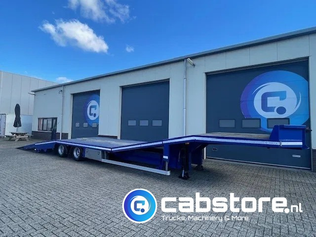 TURBO'S HOET SC22AA 2-assige oprij trailer Machine transporter - Uitschuif ramp !! - Year 2017 - Good condition - - Επικαθήμενο αυτοκινητάμαξα: φωτογραφία 5 TURBO'S HOET SC22AA 2-assige oprij trailer Machine transporter - Uitschuif ramp !! - Year 2017 - Good condition - - Επικαθήμενο αυτοκινητάμαξα: φωτογραφία 5