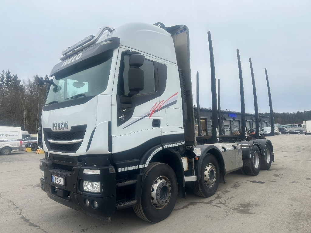 Iveco X-WAY AS340x57 8x4 - Φορτηγό ξυλείας: φωτογραφία 1 Iveco X-WAY AS340x57 8x4 - Φορτηγό ξυλείας: φωτογραφία 1