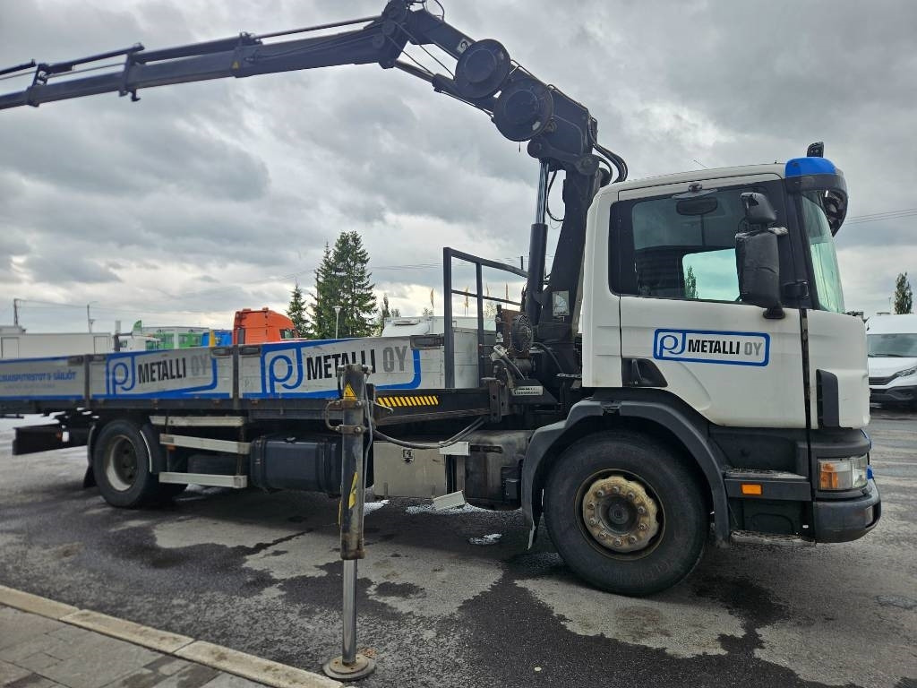 Scania P 94 DB 220 Hiab 135-4 lisähydrauliikalla - Φορτηγό με γερανό: φωτογραφία 3 Scania P 94 DB 220 Hiab 135-4 lisähydrauliikalla - Φορτηγό με γερανό: φωτογραφία 3