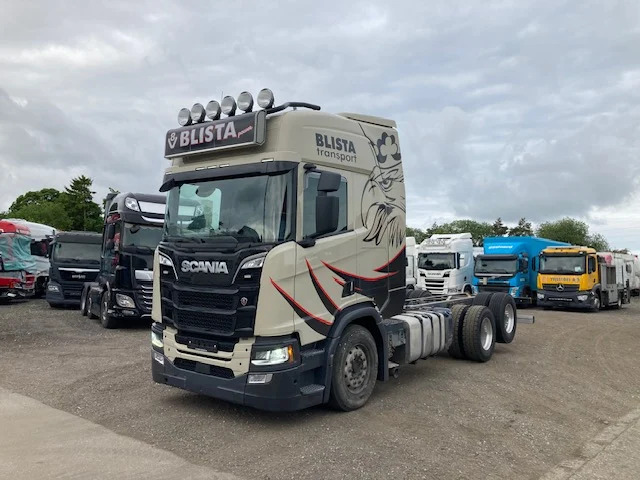 Scania R650 6X2 Retarder - Φορτηγό σασί: φωτογραφία 1 Scania R650 6X2 Retarder - Φορτηγό σασί: φωτογραφία 1